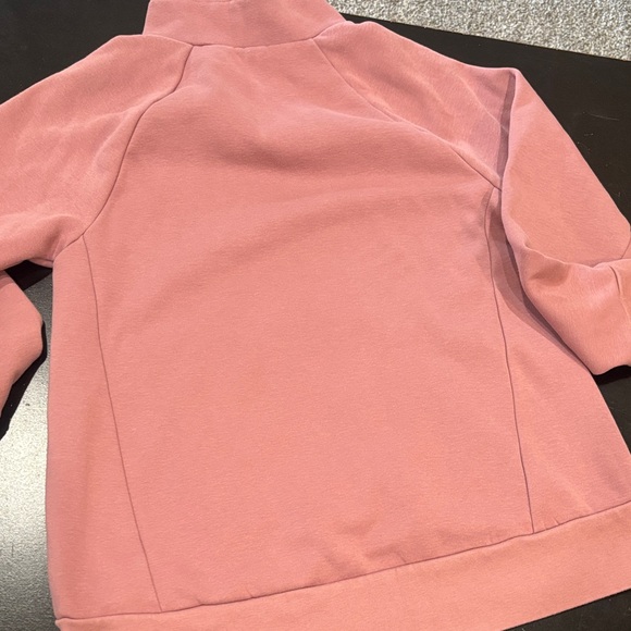 Fabletics Rose Pink Mock Neck Pullover Sweater - Picture 6 of 6